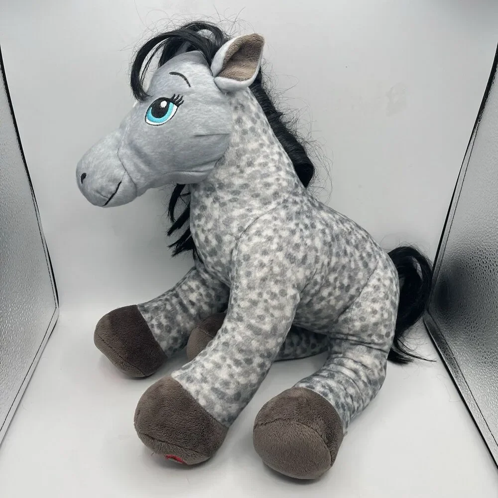 Build A Bear Horses & Hearts Riding Club Appaloosa Gray Horse BAB Plush Stuffed